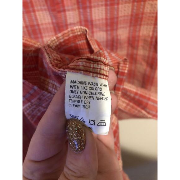 Izod button up blouse size M - Picture 6 of 6